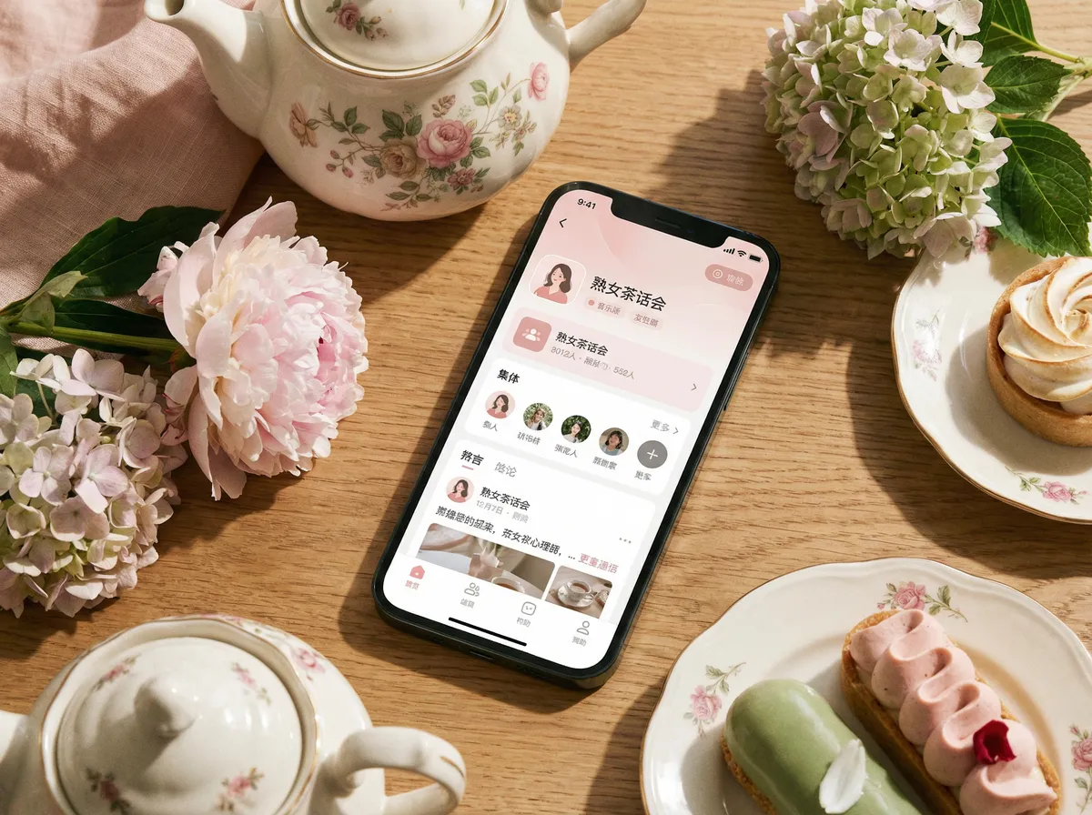 静静爱吃糖 手机应用界面展示